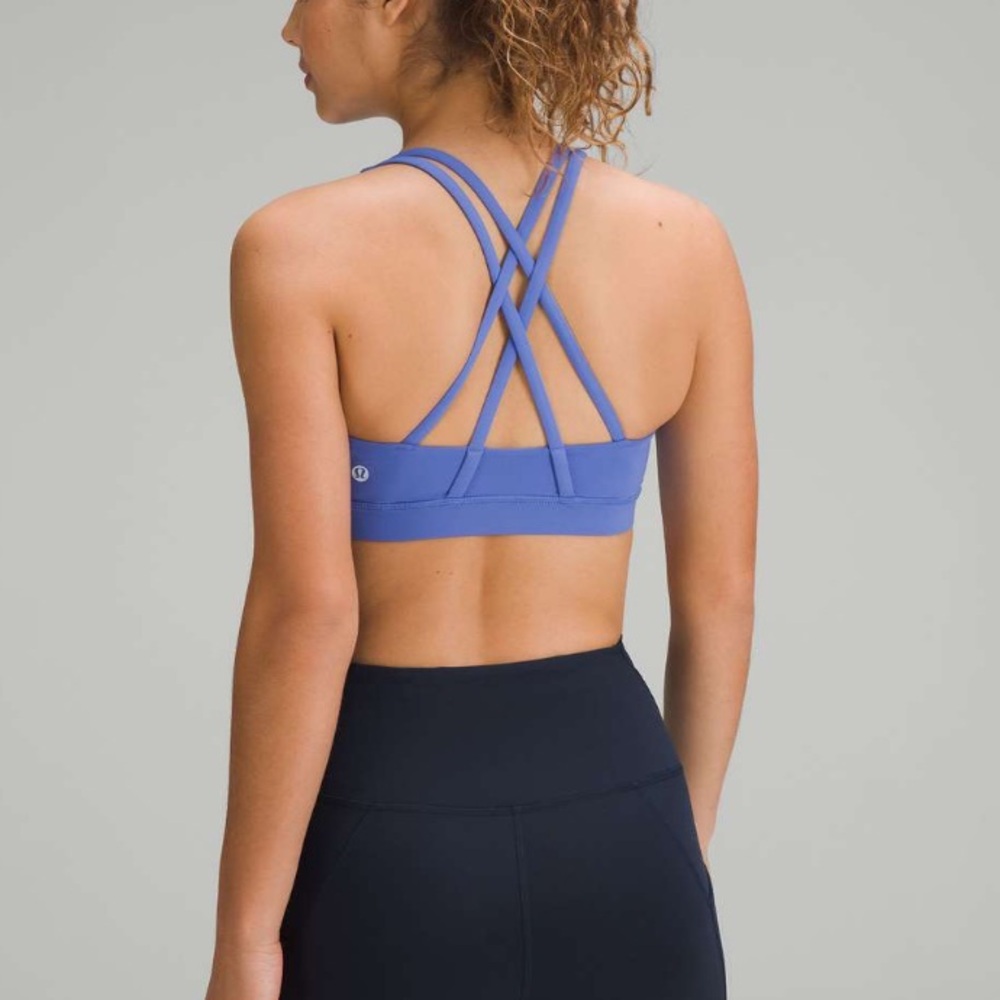 lululemon athletica Energy Bra in Wild Indigo